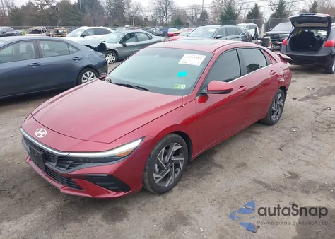 2024 Hyundai Elantra Sel из США, поврежденный, VIN KMHLS4DG7RU747425